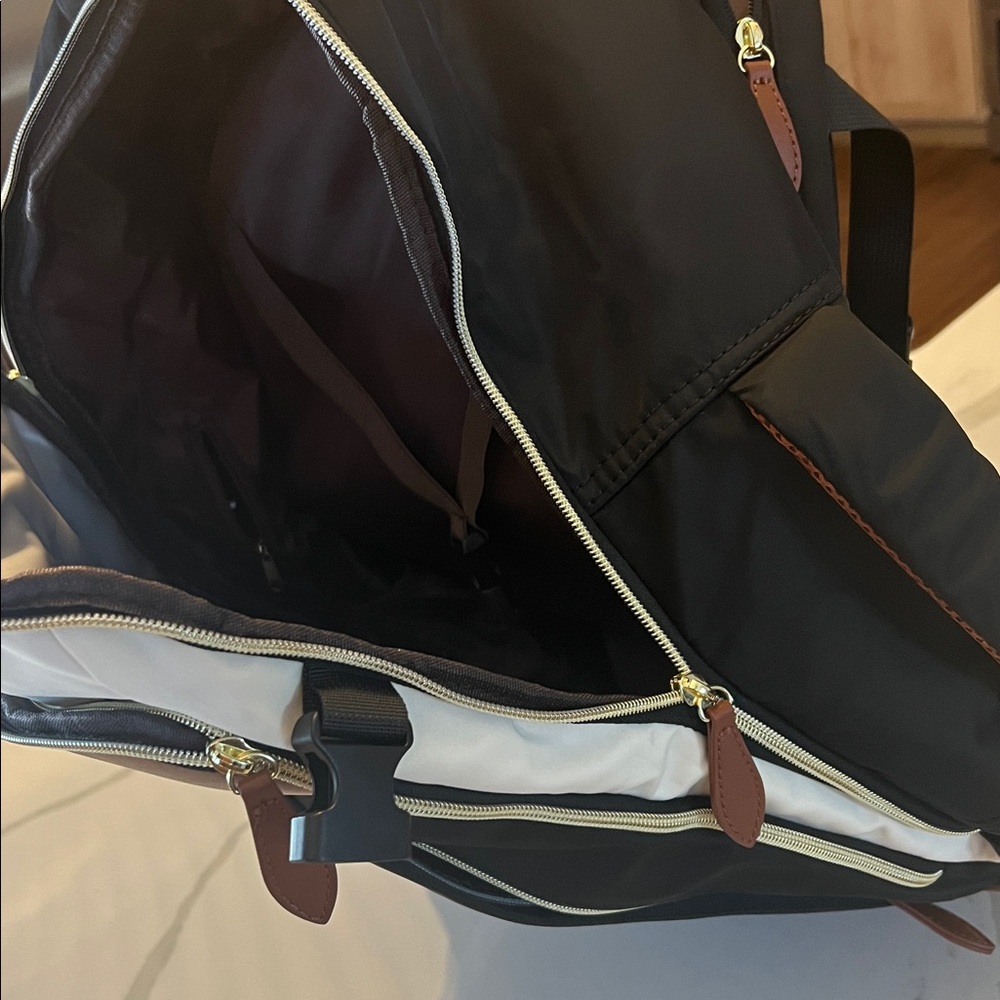 Black Brown cream backpack. Lovevook. - Picture 5 of 13